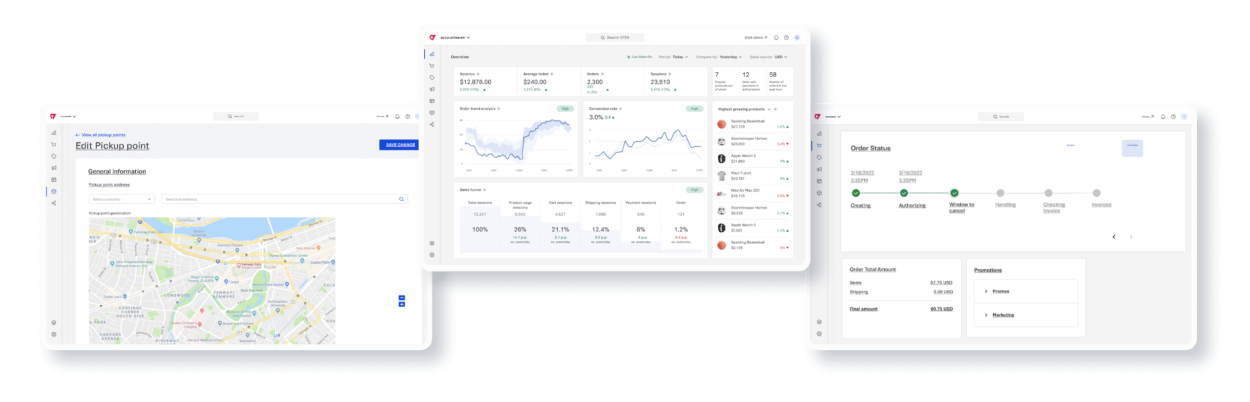 Image of the VTEX store environment